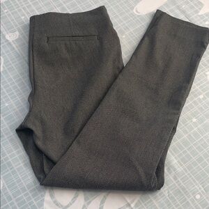 Van Heusen Charcoal Textured Trousers